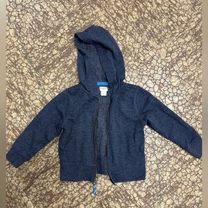 Toddler hooded zipper sweatshirt